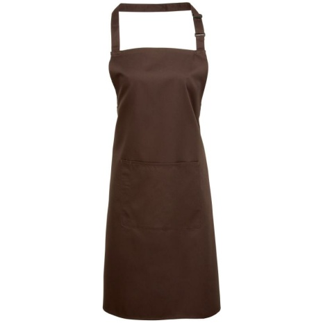 Colours Bib Apron With Pocket