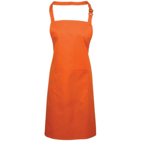 Colours Bib Apron With Pocket