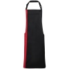 Contrast Bib Apron