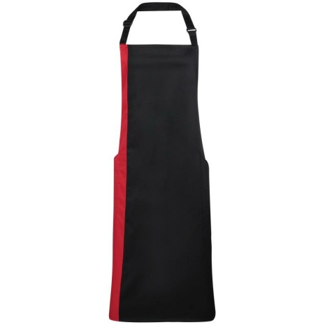 Contrast Bib Apron