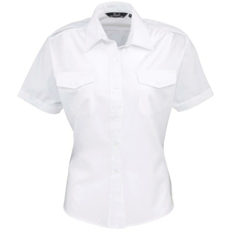 Ladies Pilot Short Sleeved Shirt