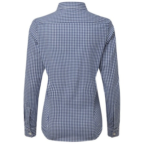 Overhemd met grote vichyruiten