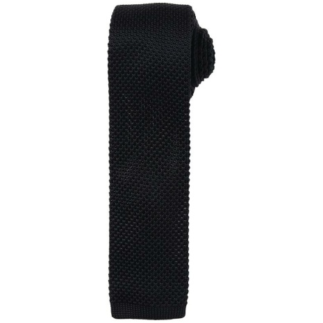 Slim knitted tie