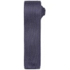 Slim knitted tie