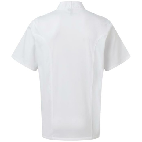 Coolchecker® koksjas met korte mouwen