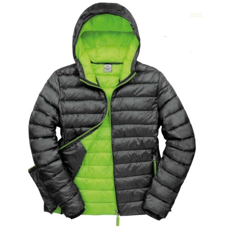 Mens Snow Bird Hooded Jacket