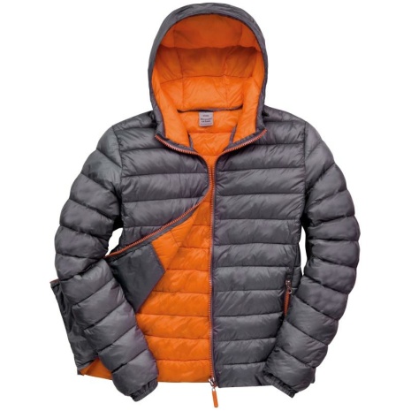Mens Snow Bird Hooded Jacket