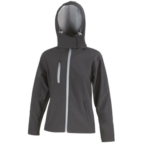 Core Ladies Tx Performance Hooded Soft Shell Jacket