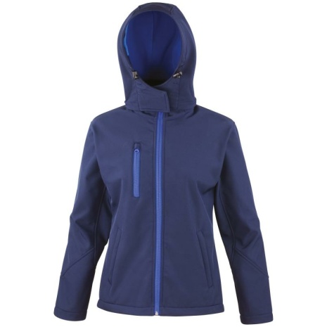 Core Ladies Tx Performance Hooded Soft Shell Jacket