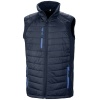 Black compass gewatteerde softshell bodywarmer