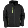 Gewatteerd gerecycleerd jasje black compass