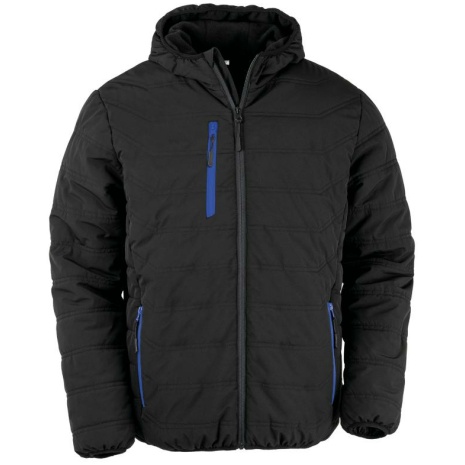 Gewatteerd gerecycleerd jasje black compass