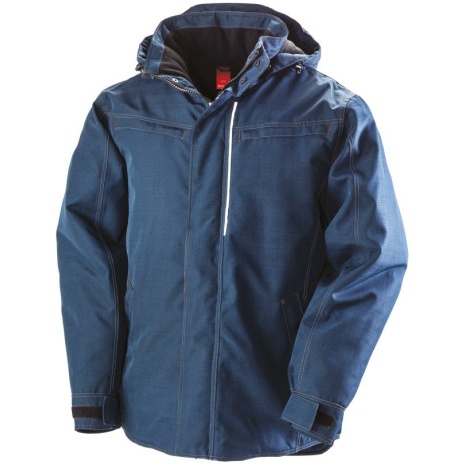 Denim texture rugged jacket