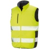 Reversible soft padded safety gilet