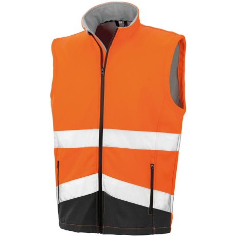 High-viz softshell jacket