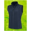 Gerecycleerde dames softshell-bodywarmer