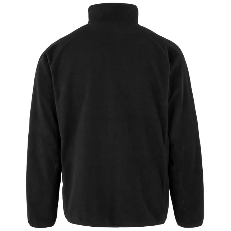 Gerecyclede microfleece met ritskraag