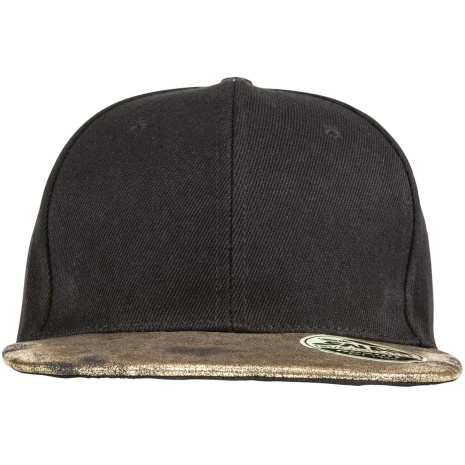 Bronx Glitter Flat Peak Snapback Cap