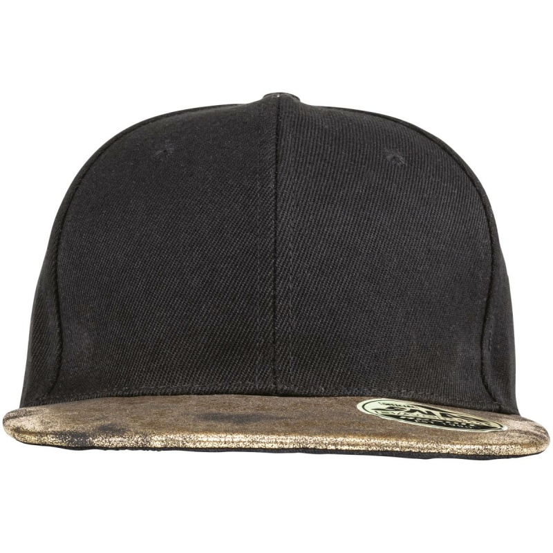 Bronx Glitter Flat Peak Snapback Cap