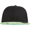 Bronx Glitter Flat Peak Snapback Cap