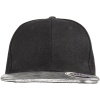 Bronx Glitter Flat Peak Snapback Cap