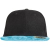 Bronx Glitter Flat Peak Snapback Cap