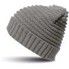 Braided knit hat