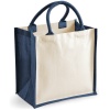 Printers' midi jute tote