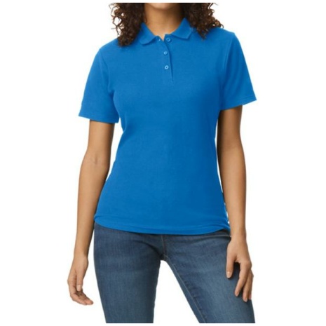 Damespolo Softstyle Dubbele piqué