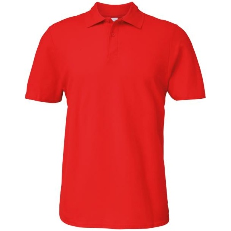 Herenpolo Softstyle Dubbele piqué