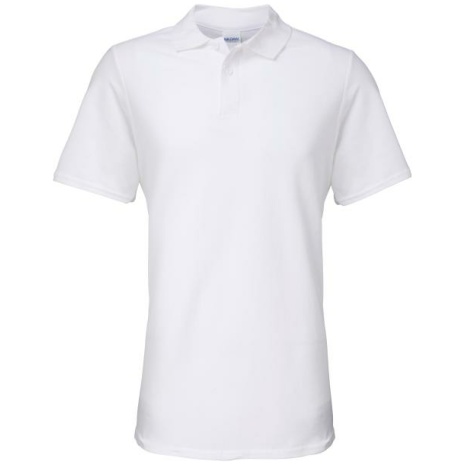 Herenpolo Softstyle Dubbele piqué