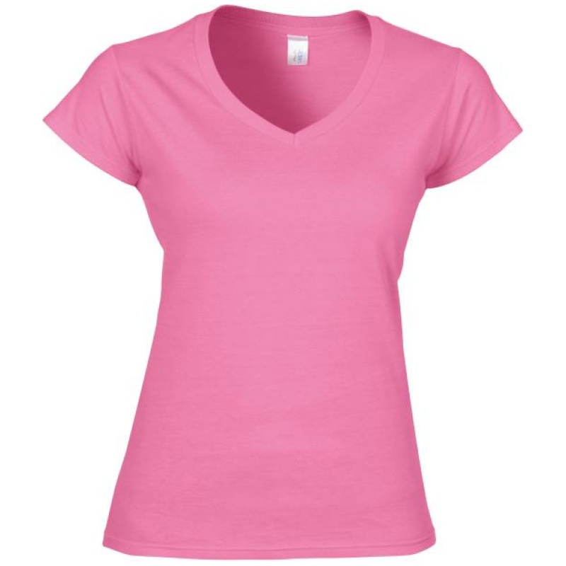 Softstyle® Fitted Ladies' V-neck T-shirt