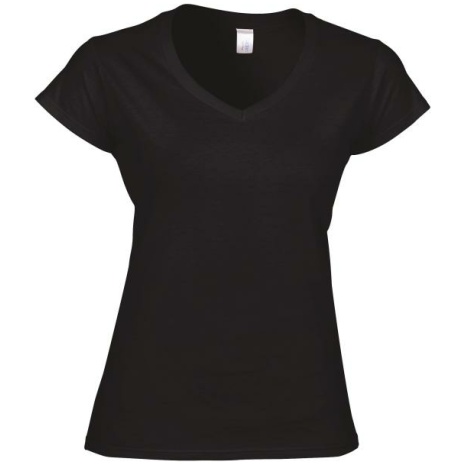 Softstyle® Fitted Ladies' V-neck T-shirt
