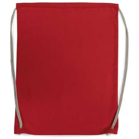 Katoenen rugzak met koordjes