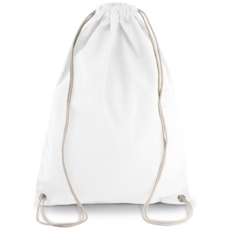 Katoenen rugzak met koordjes