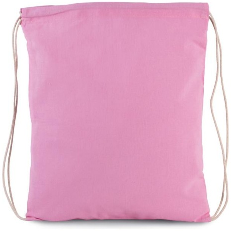 Rugzakje van biokatoen met koordjes