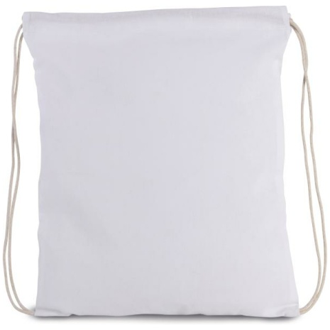 Rugzakje van biokatoen met koordjes