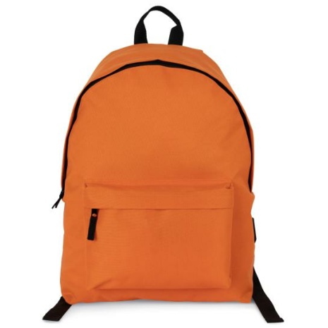 Gerecycleerde casual rugzak met zak op de voorkant