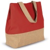 Shopper van jute- & katoencanvas