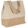 Shopper van jute- & katoencanvas