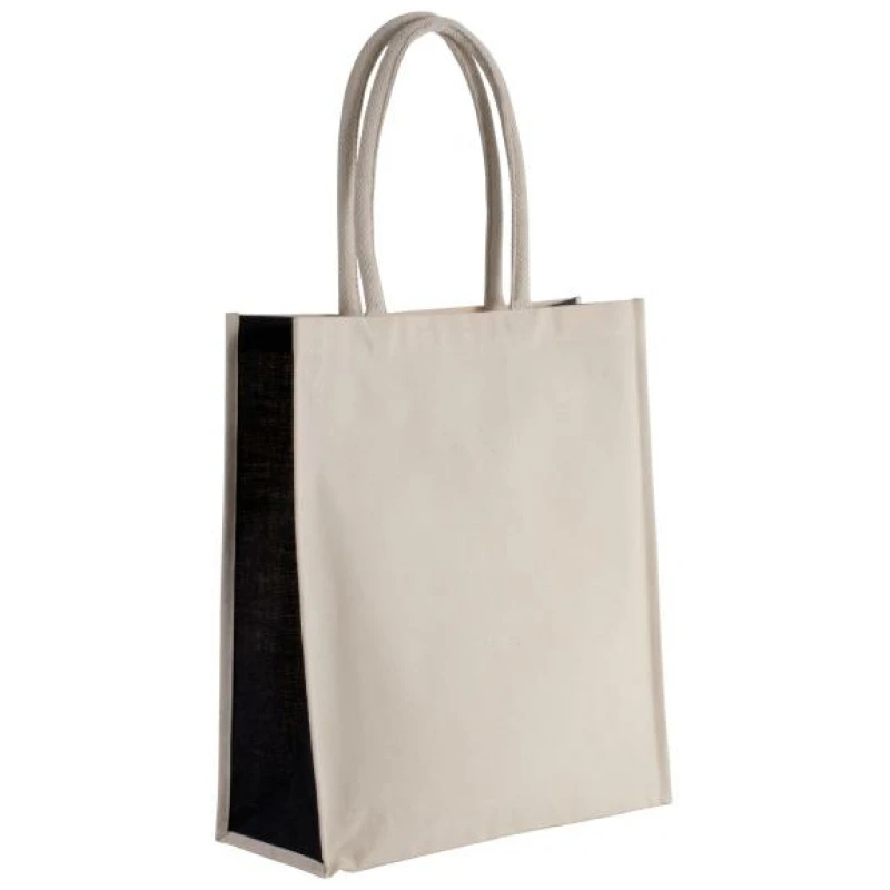 Shopper van katoen/jute - 23 L