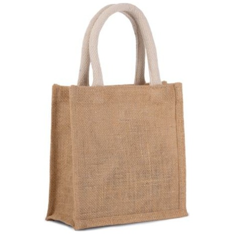 Shopper van jutecanvas - klein model