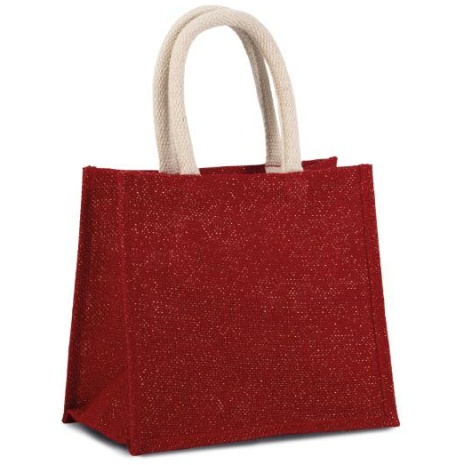 Shopper van jutecanvas - middelgroot model