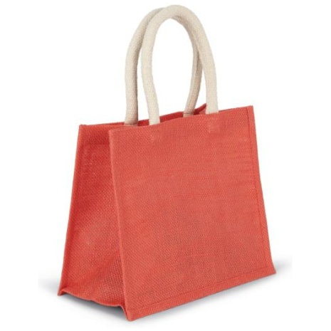 Shopper van jutecanvas - middelgroot model