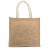 Shopper van jutecanvas - middelgroot model