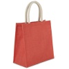 Shopper van jutecanvas - groot model