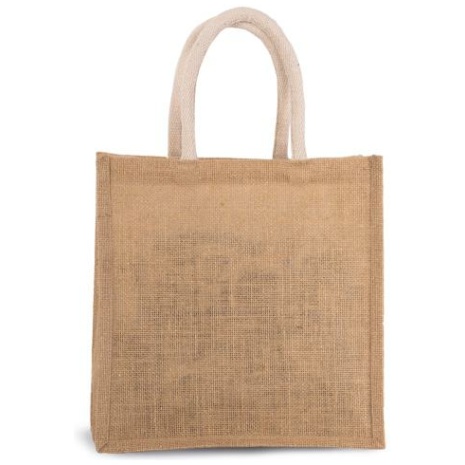 Shopper van jutecanvas - groot model