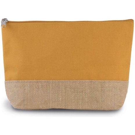 Zakje van katoencanvas en jute