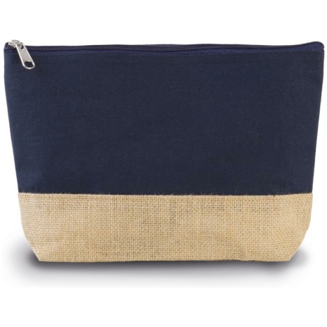 Zakje van katoencanvas en jute