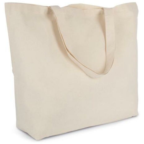 Extra grote shopper van katoen